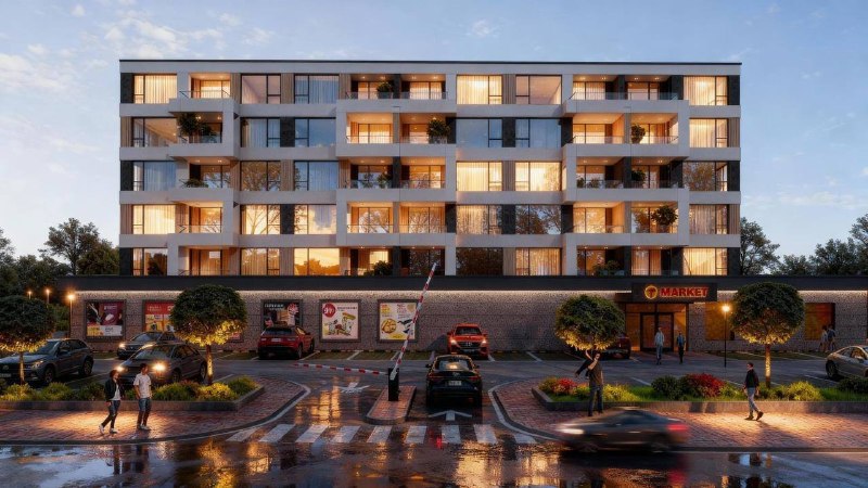 Апартаменты в новом комплексе Равда, 51-116 м², от 56000€