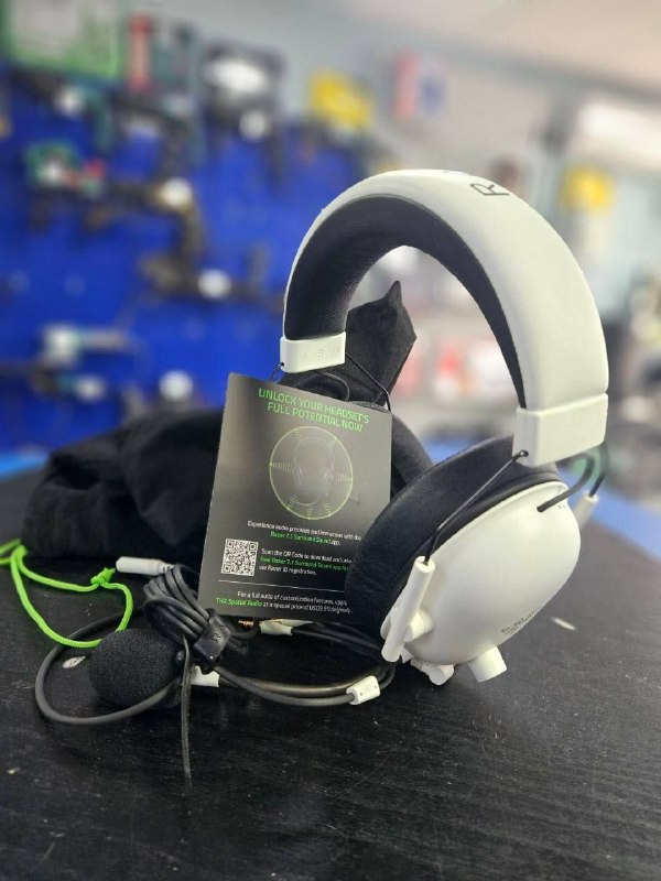 Гарнітура дротова ігрова Razer Blackshark V2 X (RZ04-03240700-R3M1) White