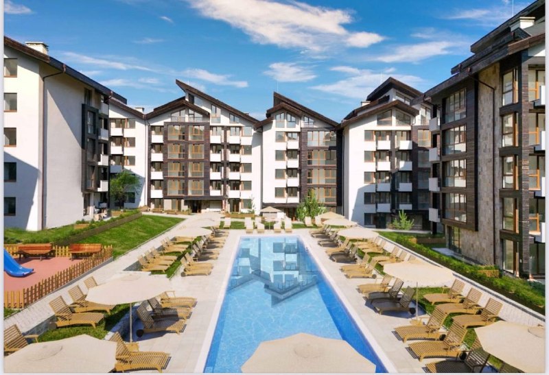 3-комнатная квартира в Разлоге, 80 м²