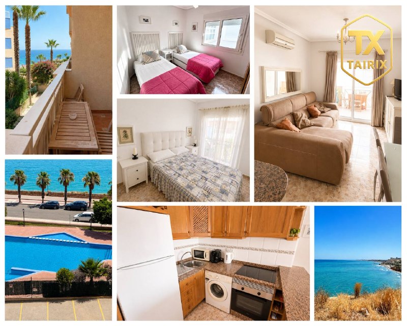 Туристические апартаменты на первой линии моря, Cabo Roig