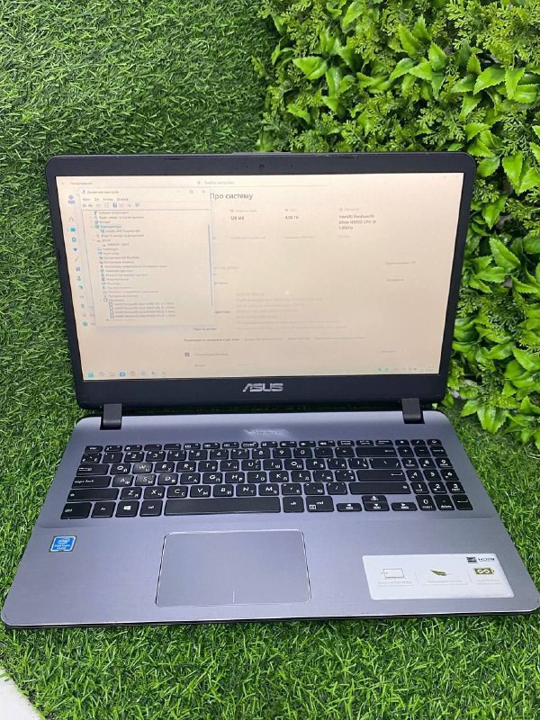 Ноутбук 15.6 ASUS Pentium N5000. Ram 4gb. SSD 128gb.