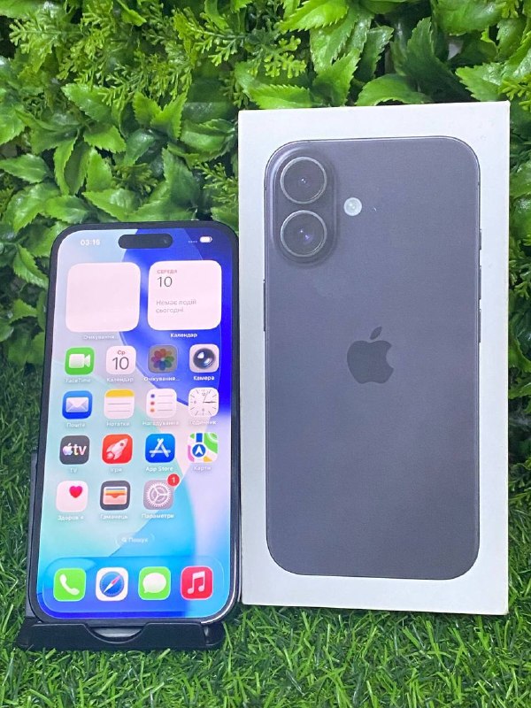 Apple Iphone 16 128Gb АКБ-100%, 169 циклів заряду