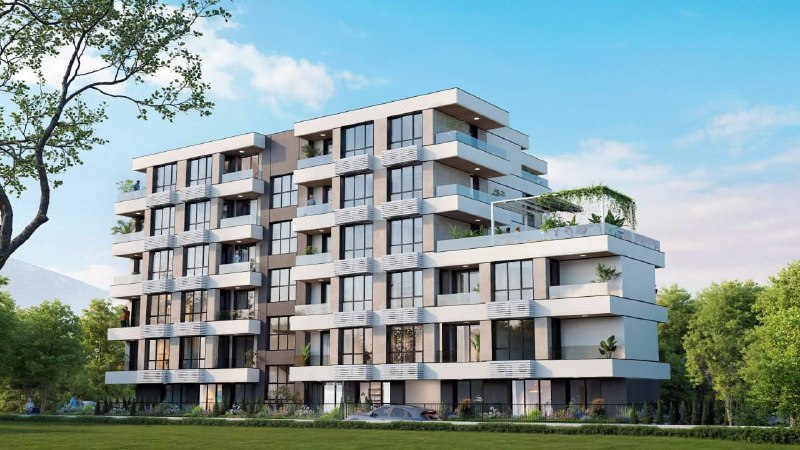 3-комнатная квартира с террасой 33 м² у моря, рассрочка