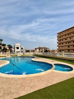 2-комнатная квартира в Торревьехе, терраса с видом на море