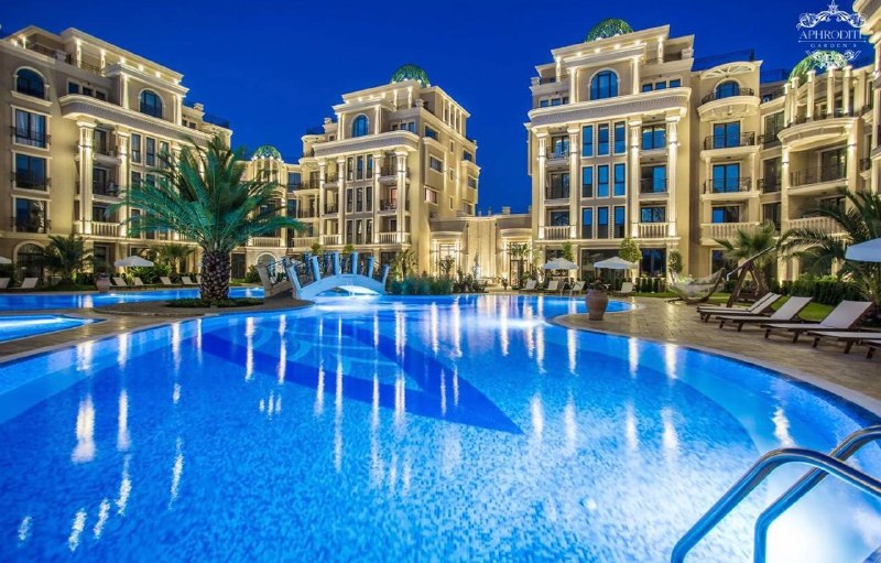 Апартамент Aphrodite Park, Солнечный берег, 48 м²